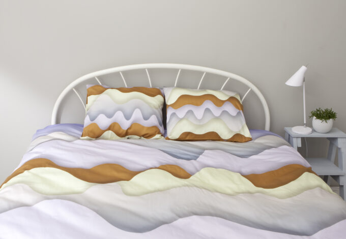 Double bedding set Waves 2